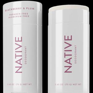 3x Native deodorant, Blackberry & Plum scent